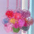 Candy-Colored Hair Tie Cute Girl Heart Pink Bag Disposable Hair Rope Does Not Hurt Hair Rubber Bands Children Hair Accessories