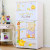 Coffee Bear Cartoon Baby Wardrobe Children's Cabinet Plastic Drawer Storage Cabinet Baby Cabinet Organizing Cabinet Shoe Cabinet