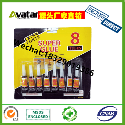 Factory Direct Sales Popular 502 Custom Aluminum Tubeinstant Super Glue 502 Factory Wholesale Cyanoacrylate Adhesive