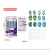 Cross-Border New Children's Colorful Manicure Set UV Fake Nail Patch