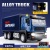 Jiaye 1:50 Alloy Sound and Light Warrior Engineering Vehicle Excavator Mixer Truck Garbage Crane Dump Truck Model Boy Toy