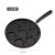 Convenient Omelet Tool Non-Stick Pan Induction Cooker Egg Mould Fried Poached Egg Dedicated Pot Seven-Hole Egg Frying Pan Four-Hole Commercial Use