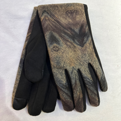 A Pair of Printed Touch Screen Gloves