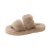 2022 Candy Color Fur Slippers Pairs Flat for Outdoors Thermal Cotton Slippers Factory Direct Sales One Piece Dropshipping