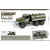 Cross-Border Military Flat Warrior Simulation Camouflage Truck Three-Door Sound and Light Toy Car (Electric LR44 * 3 Tablets)