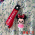 Cute Cartoon Key Button Mickey Pooh Bear Little Doll Lovely Bag Pendant Couple Small Gift Pendant