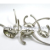 Zinc Sheng Hardware Zinc Alloy Hooks Double Hole Wall Hook-Type Hanger Hook