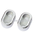 Zinc Alloy Two-in-One Thickened Fixed Clothes Holder Flange Base Wardrobe Drying Clothesline Pole Plastic Hanger Holder
