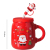 Christmas Cup ceramic cup mug Santa Claus Cup gift Cup Milk Cup coffee cup..