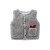 Factory in Stock Boys' and Girls' Woolen Cotton Pocket Love Vest Autumn and Winter Thickened Thermal Belly Protection Cute Vest