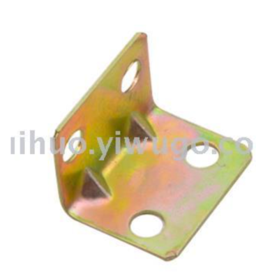 Cabinet Hardware Accessories Right Angle Iron Corner Bracket Thickened Plating Color Angle Code Galvanized Bracket