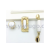 Home Decoration Luxury Gold Ceramic Handle Nordic Style Simple American Drawer Handle