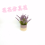 Artificial/Fake Flower Bonsai Ceramic Basin Lavender Furnishings Ornaments