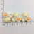 New Open Shell Egg Mini Synthetic Resin Small Candy Toy DIY Cream Glue Phone Case Beauty Material Wholesale