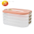 Household Food Grade Frozen Special Sealed Fresh Wonton Dumpling Quick-Frozen Kitchen Refrigerator Storage Box