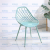 Outdoor Chair Plastic Chair Coffee Chair Living Room Conference Chair Adult Fashion Hollow Dining Chair with Backrest