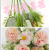 Artificial/Fake Flower Bonsai Vase 7 Forks Hydrangea Decoration Ornaments Living Room Bedroom Desk Etc