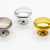 Drawer Zinc Alloy Single Hole Handle Modern Minimalist Brushed Golden round Spherical Cabinet Door Handle