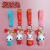 Cartoon 2023 Rabbit Year Mascot Bunny Doll Key Chain Ring New Year Keychain Cute Activity Small Gift