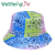 Hip Hop Sun-Shade Fisherman Hat Trendy Men and Women Color Tie-Dye Color Matching Paisley European and American Street Double-Sided Wear Bucket Hat
