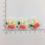 New Resin Candy Toy Plate Food Egg Fryer Breakfast Simulation Model Props Barrettes Hair Rope Accessories Wholesale