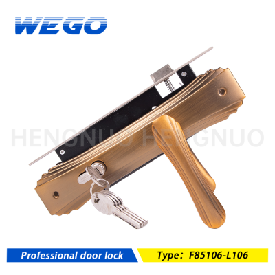 Best selling zinc alloy indoor high-quality European door lock 85mm