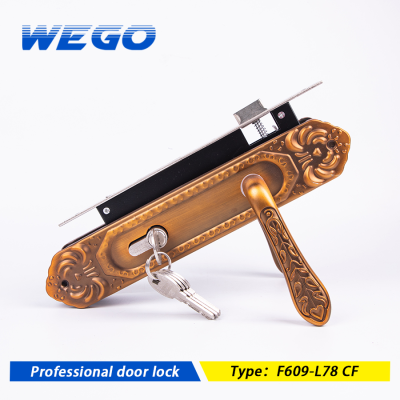 Best selling zinc alloy indoor high-quality European door lock 85mm