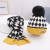 2022 Autumn and Winter Korean Style Children's Hat Scarf Set Thickened Warm Woolen Hat Boys and Girls Baby Hat