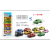 Cross-Border Hot Children's Car Light Alloy Car Simulation Drop-Resistant Model Racing Car Glide Toy Transmitter Metal