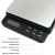 Portable precision 0.01g-500g electronic jewelry scale Digital pocket palm scale black