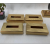 Wooden Napkin Paper Box Set Rectangle Paper Napkin Box Home Office Tissue Box Golden Atmospheric Tissue Box