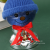 Cross-Border Christmas Cute Hooded Doll Crystal Ball Snowflake Creative Desktop Decoration Home Decorations Can Be Customized