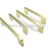 Double Hole Handle Golden Cabinet Handle Customizable Light Chrome Furniture Handle