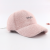 New Embroidered Baseball Cap Winter Men's and Women's All-Matching Peaked Cap Rabbit Fur Blended Casual Curved Brim Hat