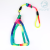 Dog Pet Hand Holding Rope Cat Traction Belt Colorful Pet Harness round Rainbow Color Cat Rope Dog Chain