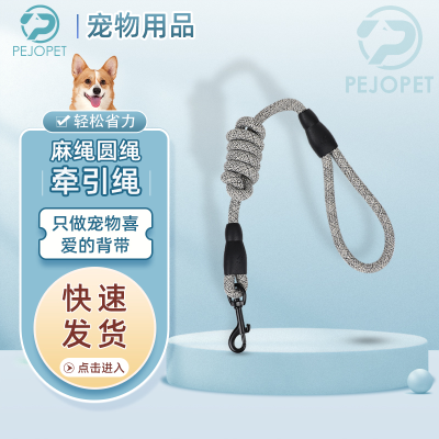 Amazon Hot Pet Hand Holding Rope P Chain Nylon Pet Dog Hand Holding Rope Pet Universal Dog Leash