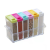 New Seasoning Box Transparent Plastic Seasoning Box Seasoning Bottle Six-Piece Seasoning Jar Storage Box