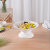 Creative European family fruit tray Living room imitation porcelain candy dry fruit office snack tray small fruit tray