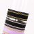 Star-like Bracelet Solid Color Striped Women's Carrying Strap Simple and Elegant Couple Girlfriends Woven Embroidery Tassel Hand Strap