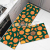 Cross-Border Amazon 3D Fruit Printed Household Kitchen Floor Mat Oil-Absorbing Non-Slip Mat Doorway Foot Mat Long Rug