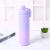 Foreign Trade Gradient Color Cup Body Stainless Steel Thermos Cup Bracelet Design Space Kettle American Portable Sports Bottle