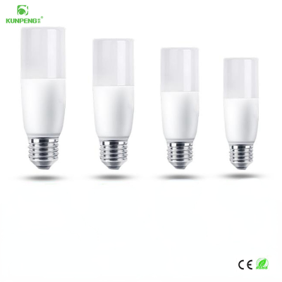 LED Cylindrical Bulb LED Light Bulb Plastic Coated Aluminum Highlight Energy Saving Light E27 Lamp Base