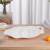 Pure White Foreign Trade Order round Fruit Tray Restaurant Multi-Function Tray Dessert Cake Plate Carved Ornaments
