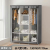 Simple wardrobe Cloth closet Dust proof clothes hanging storage cabinet