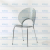 Plastic Vintage Shell Dining Chair Sun Chair Modern Minimalist Backrest Stool Milk Tea Shop Restaurant Negotiation Chair