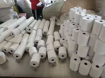 POS Machine Dedicated Receipt Paper 57 X50 Quantity Discount 57 * 50mm Thermosensitive Paper Thermal Paper Roll Supermarket Mobile