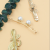 Exquisite Barrettes French-Style Pearl Rhinestone Note Hair Accessories Online Influencer Refined Girl Cute Hairpin Clip