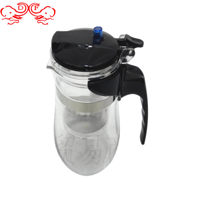 Df99394 Glass Pot Teapot Kettle Cold Water Bottle Scented Teapot Handle Household Kitchen Hotel Supplies