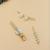 Korean Heavy Industry Crystal Barrettes Side Clip Bang Clip Hairpin Cropped Hair Clip Barrettes High-End Hairpin Internet Celebrity Jewelry Hair Accessories