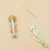 Korean Style Elegant Hair Accessories Metal Tulip Internet Influencer Hair Clip Fairy Grip Hair Clip Headdress